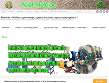 Tablet Screenshot of peletmetalac.com